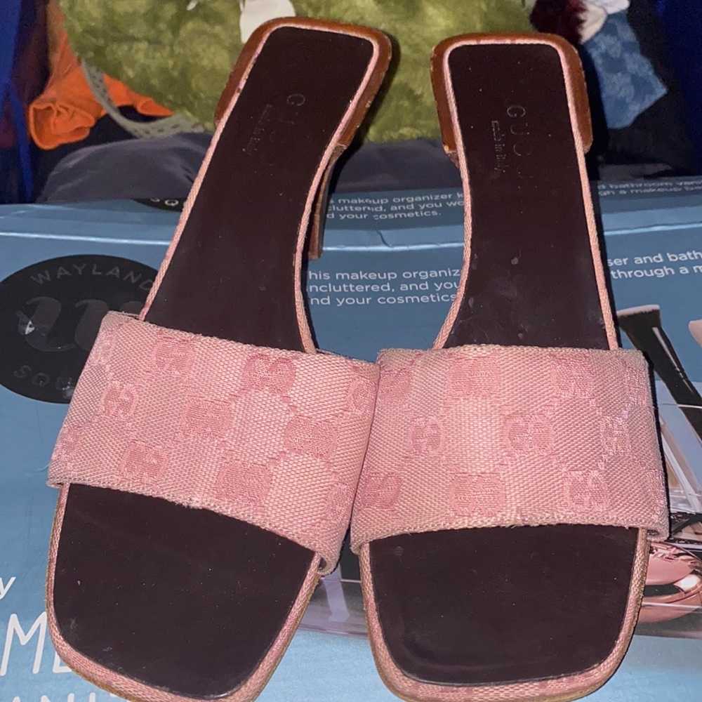 Gucci vintage mules